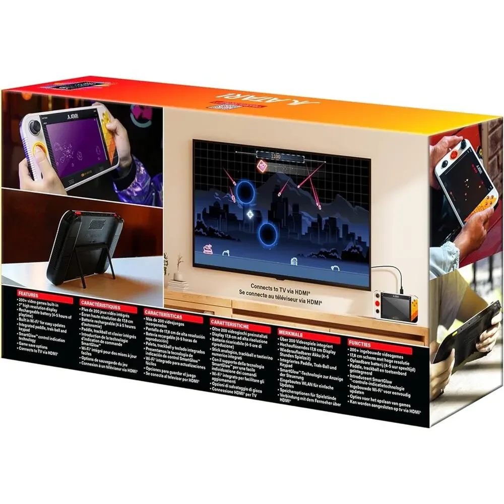 🔥My Arcade Atari Gamestation Go Over 200+ Preloaded Retro Games 7